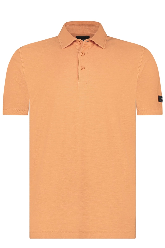 POLO VAN ZWARE JERSEYSTOF MET SLUBS 48435104 2800
